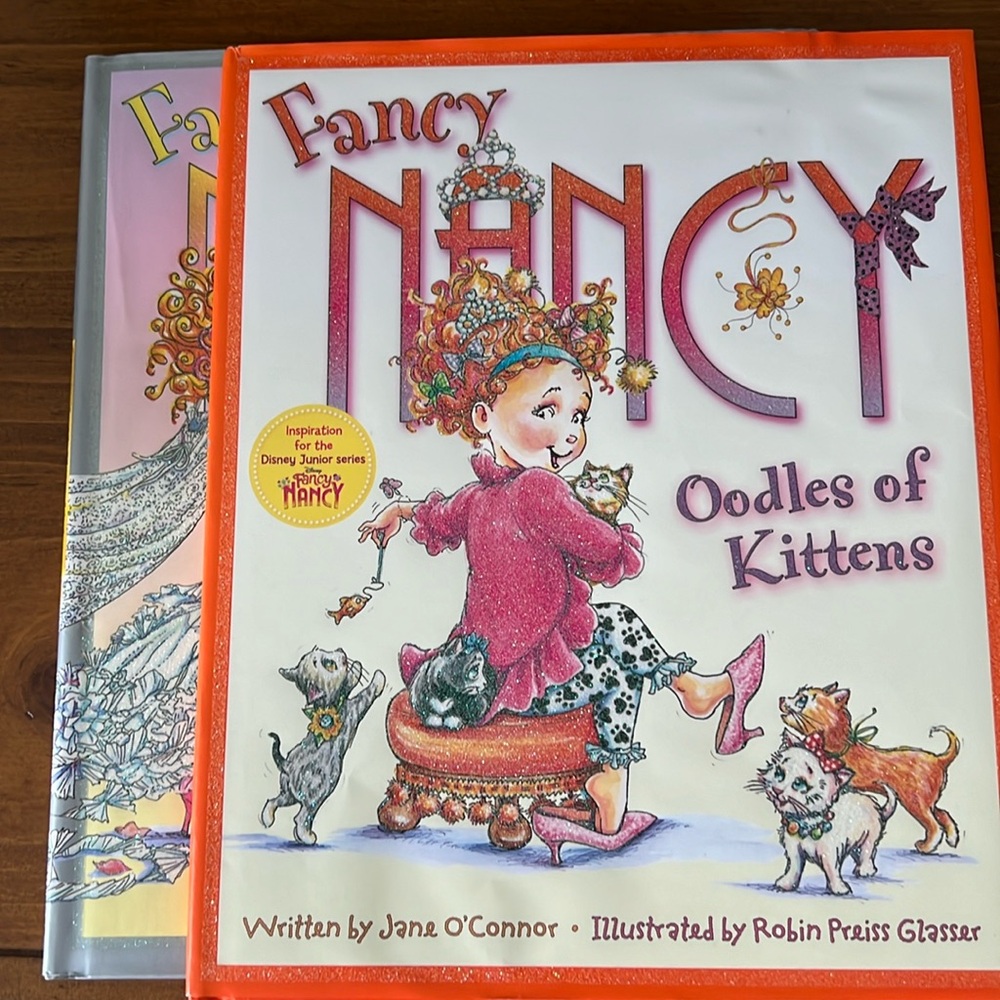 Books - Fancy Nancy hard cover book bundle